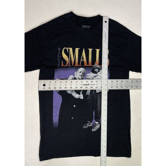 The Notorious BIG Smalls T-shirt Women Small Black Short Sleeve Rap Music - Picture 5 of 5